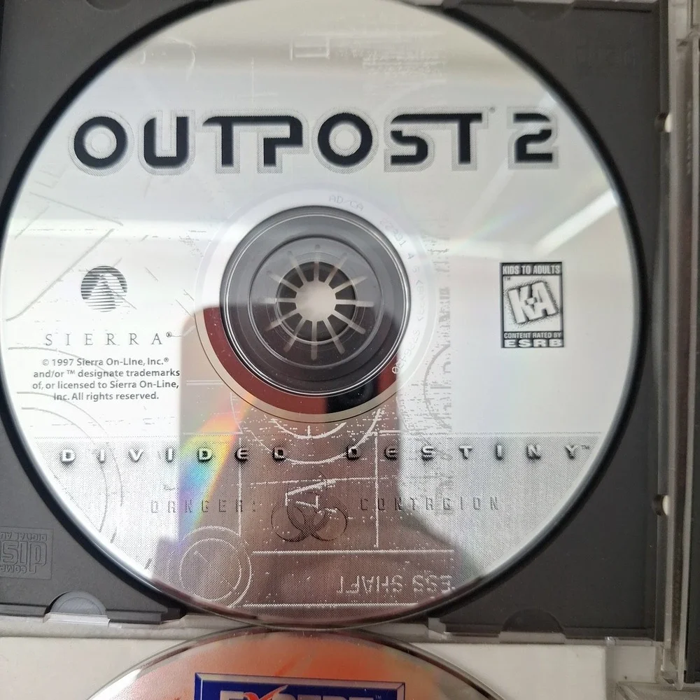 Vintage PC Game Lot of 6, Half-Life 2, Crusader, Outpost 2, Etc., All Excellent